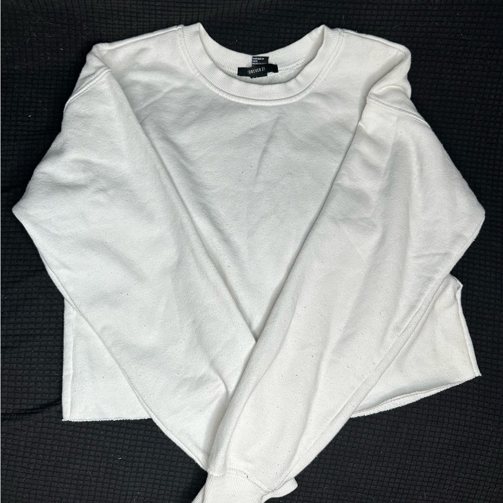 Forever 21 cropped sweatshirt